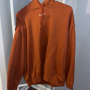 Burnt orange Nike hoodie